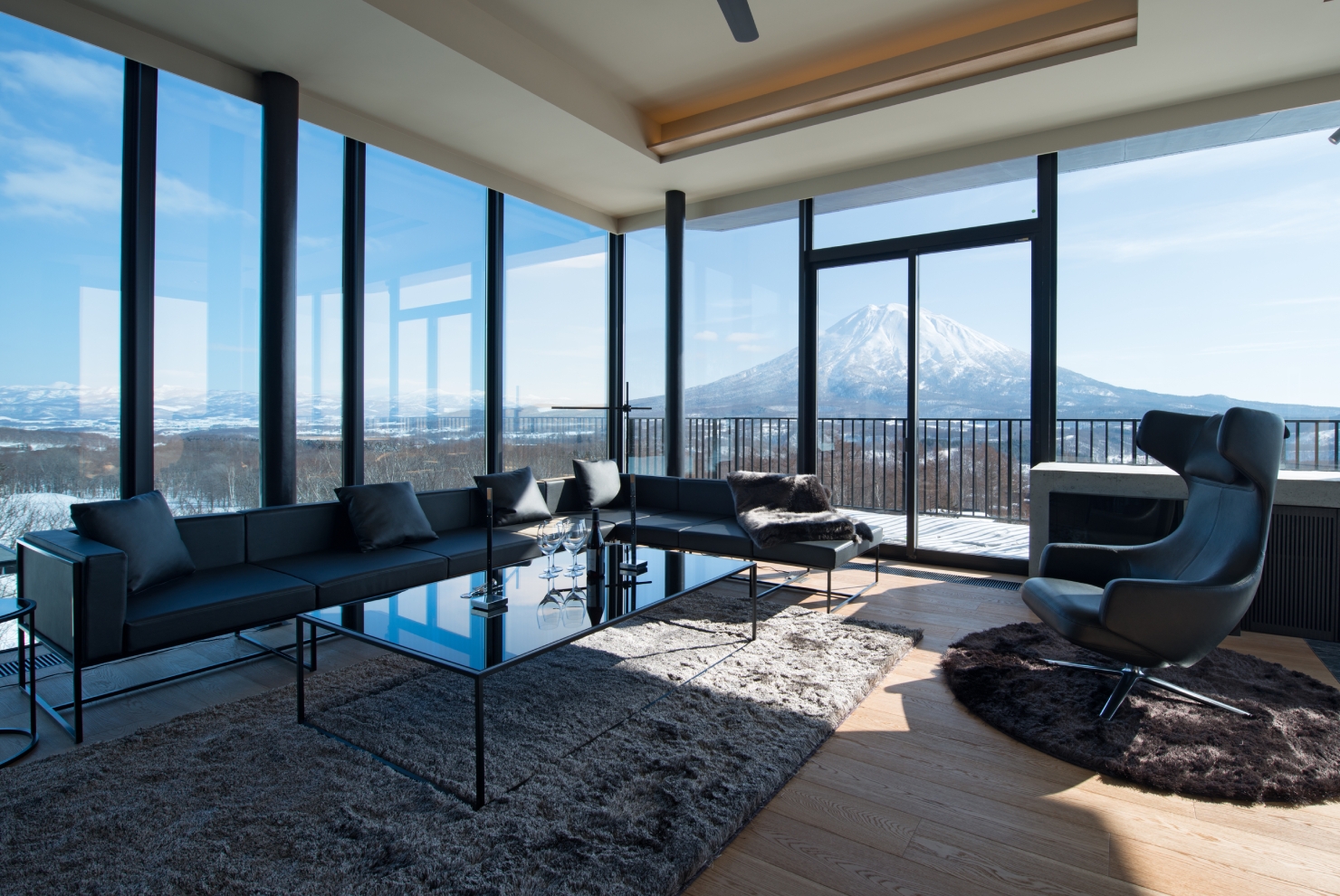 Hero Muse Niseko Penthouse Living Room